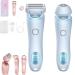 Livora Electric Shaver For Women Silk Glide Pro Shaver Livora Silkglide Pro Razor Livora Silk Glide Pro Electric Shaver For Women Silkglide Pro - 2024 Best Silk Glide Razor (Blue)