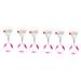 Toddmomy 30 Pcs Space Beans Cylindrical Long Beans Line Space Bean Silicone Beans Fishing Rectangle