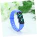 Buy BESPORNBLE Smart Bracelet for Kids | Waterproof GPS Tracker Watch Silicone Fitness Band for Child Safety - Blue 23*2cm - Buy Online on GoSupps.com