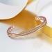 Shop Braided Three-Colored Copper Bracelets for Women | 8 Magnet Magnetic Therapy Cuffs | Arthritis Relief Jewelry | 16.5 cm African Copper Armor - Buy Online on GoSupps.com
