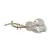 FOYTOKI Rhinestone Twist Clip Pipa Hair Barrette French Hair Pins for Thick Hair Womens Hair Barrettes Pipa Hair Clip Hair Bun Holder Hair Pins for Buns Decorative Hair Clips Hair Twist