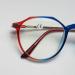 Buy Vevesmundo Blue Light Filter Reading Glasses - Metal Large Round Nerd Glasses for Men | Anti-Blue Light | +0.5 to +4.0 | 1 Piece Transparent Blue - Buy Online on GoSupps.com