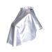 Hairdressing Cloak Cape Haircut Gown Personal Kit Shampoo Mini Beauty Puff Apron Hairdresser Accessories Cover Hair Cutting Cloak Stylist Salon Shawl Barber Supplies Silver HAPINARY