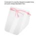 Face Shield Visor Transparent Full Face Visor Resistant Dental Face Mask Professional Detachable Dental Protective Dental Face Shield for Daily Activities and Working(Pink) - Buy Online on GoSupps.com