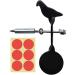Resetting Target Metal Target Bird Design Practice Board Indoor Outdoor Target Toy - Buy Online on GoSupps.com