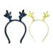 hgnxa Epoxy Resin Headband Molds Antler Shaped Holographic Resin Hair Accessory Moulds Suitable for Unique Hair Accessories Black