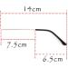 Buy Munani Vintage Metal Frame Glasses Arms Spectacle Replacement Accessories Black | International Shipping - Buy Online on GoSupps.com