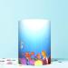 UNDER THE SEA LIFE WRAP AROUND EDIBLE CAKE TOPPER ICING SHEET DECORATION 3 SHEETS