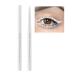 Coloured Eyeliner Liquid Eyeliner Matte Eyeliner Pencil All Day Long-Lasting Eye Liners Waterproof Sweat Resistant Eyeliner Pencil for Makeup Tool (White)