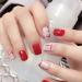dijiusidy Nail Art Stickers Self-Adhesive Fingernail Decal with Strap Glue DIY Art Decor Full Cover Manicure Kits for Women Girls YMX210 - Buy Online on GoSupps.com