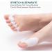 JH Silicone Toe Separator & Bunion Corrector - Hammer Toe Straighteners for Men & Women - Universal Size - 1 Pair Set - Buy Online on GoSupps.com