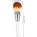 Healeved Makeup Brush Foundation Brush Blush Brush Liquid Face Makeup Concealers Brush Cosmetics Makeup Brush Blending Fluffy Blush Makeup Brush Blush Powder Brush White Artificial Fiber 18.5x4.5cm White - Buy Online on GoSupps.com