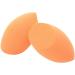 2Pcs Water Drop Makeup Sponge Cosmetic Puff Egg Shape Beauty Sponge Makeup Sponge Puff for Foundation Powder (Orange) Household products Kitchen tools and accessories - Buy Online on GoSupps.com