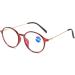 Buy Iynwbjts Anti-Blue Light Reading Glasses - TR90 Oval Frame with Metal Legs (Size 3.50 Black Box) | International Shipping - Buy Online on GoSupps.com