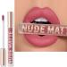 INTEROOKIE NUDE MATTE lip color lip glaze (501)