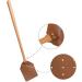 VENEKA PU Leather Fly Swatter Heavy Duty Manual Fly Swatter with Wood Handle Leather Fly Swatter for Indoor and Outdoor Reusable Easy to Use - Buy Online on GoSupps.com