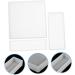 COHEALI 6 Pcs Resin Table Mold Silicone Molds Resin Crafts Epoxy Resin Molds Diy Craft Mold Household Props Whitex2pcs 10X10cmx2pcs - Buy Online on GoSupps.com