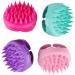 LMZ176 Red Scalp Massage Brush - Spa Shampoo Device for Relaxation & Hair Care | Shower & Bath Comb - Buy Online on GoSupps.com