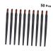50pcs Multi-Function Makeup Brush Set - Disposable Lip Wands & Eyebrow Applicators for Travel & Grooming | Portable Cosmetic Brushes - Buy Online on GoSupps.com