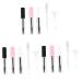 FOMIYES 96 Pcs Mascara Empty Tube Lip Gloss Containers Mascara Clear Mascara Wand Liquid Bottle Pearlescent