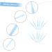SOPOTUTU 12Pcs Plastic Ear Wax Picker Clean Tool Smooth Dual Ended Design Premium Plastic for Safe Ear Cleaning Easy to Carry Random Colors for Personal Random Color - Buy Online on GoSupps.com