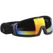 Dog Sunglasses Pet Fashion Goggles Wide View Dog Plastic Glasses for Wind Dust Snow Protection Adjustable Elastic Straps Pet Glassesfor Medium and Large Dogs(Black) - Buy Online on GoSupps.com