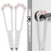 WECATION Cat Door Holder Latch, Stronger Flex Door Stopper Alternative Installs Fast Flex Latch Strap, One Piece No Measuring Extra Easy 2 Pack