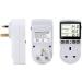 Gobesty Digital Temperature Controller Thermostat Outlet Socket 230 V Digital Thermostat Outlet Plug with Temp Sensor Temperature Switch Heating Cooling Timer for Greenhouse Farm Aquarium Reptile - Buy Online on GoSupps.com