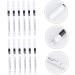 DRESSOOS 48 Pcs Eyeliner Pencil Grey Wigs for Women Iluminador De Maquillaje Pigment Brow White Wooden Pole - Buy Online on GoSupps.com
