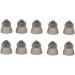 10pcs Static Free Sound Amplifier Earbuds for Hearing Aids - Replacement Parts (9mm) | International Shipping Available - Buy Online on GoSupps.com