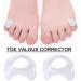 Buy EIRZNGXQ White Silicone Toe Separators for Hallux Valgus - Foot Care Tools for Comfort & Relief - Buy Online on GoSupps.com