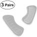 GLEAVI 6 Pairs Silicone Shoe Insoles & Heel Inserts - Comfortable Back Support Inserts for All Shoes - International Shipping Available - Buy Online on GoSupps.com