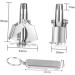 FRCOLOR 1set Nose Hair Trimmer With Stainless Steel Scissors Thinning Scissors Compact Lightweight For Men Always Ready To Use - Buy Online on GoSupps.com