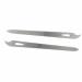 Yeshan Stainless Steel Triple-cut Long Nail File with Nail Cleaner Tip 5.5 Inch Pack of 2