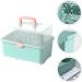 Toyvian Baby Bottle Drying Rack with Cover and Easy-Carry Handle | Nursing Cutlery Box for Bottles and Cups in Home Kitchen - Buy Online on GoSupps.com