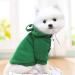 Dog Hoodie Cute Dogs Hooded Sweatshirt Warm Clothes for Small Medium Pet Dog Cat (Frog Medium) Frog Medium - Buy Online on GoSupps.com