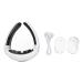 Neck massage device electrically heated pulse neck massager hot compress 6 modes relieves tiredness muscle relaxation cervical spine massager
