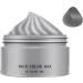 Hair Color Wax 30ml Temporary Color Washable Color Mud Styling Cream for Teens Festivals Parties Cosplay Gray F - Buy Online on GoSupps.com