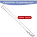 Mi Metty Chew Proof Dog Leash Extension Rope - 24 inch/60cm - Non-Tangle Training Leash - Orange+Purple - Buy Online on GoSupps.com