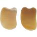 2Pcs Gua Sha Facial Tool Artificial Cow Horn Curved Design Gua Sha Facial Tool Improve Lymphatic Drainage Gua Sha Tool for Neck Back Hands Wrists Shoulders Feet - Buy Online on GoSupps.com