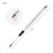 WOKOTO 6pcs Silver Metal Handle Nail Art Builder Brushes - 3D Pattern Design, Crystal Carve Brush - Detachable Set - Buy Online on GoSupps.com