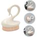 POPETPOP Makeup Powder Brush 1pc Makeup Brush Cream Applicator Face Loose Beauty Supply Beauty Tool Blending Liquid Powder Brush Foundation Brush Artificial Fiber Products White Miss - Buy Online on GoSupps.com