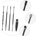FOMIYES Stainless Steel Ear Cleaner Kit - Portable Ear Scoop & Ear Pick Tools for Effective Ear Cleaning - Buy Online on GoSupps.com