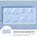 St. Patrick's Day Shamrock Keychain Molds - 2 Pieces | Silicone Resin & Epoxy Casting Gummy Molds - Set of 2 - Buy Online on GoSupps.com