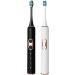 M6 Electric Toothbrush - 8 Brush Heads 9 Modes 2 Min Smart Timer 60 Days Battery - Rechargeable Sonic Whitening Toothbrush for Adults & Kids - White - Buy Online on GoSupps.com