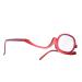 Single Lens Rotating Makeup Glasses for Ladies - 150+ Red | Essential Tool for Precise Eye Makeup Application - Buy Online on GoSupps.com