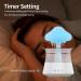 Rain Cloud Humidifier - Mushroom Drop Snuggling Cloud Desk Diffuser with Water Sounds and Cute Night Light (Wooden) - Buy Online on GoSupps.com