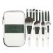 Complete Set of 12 Makeup Brushes for Loose Powder & Eye Shadow - International Shipping Available - Buy Online on GoSupps.com