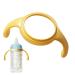 Hands for baby bottles bottle handle holders bottles of handles baby bottle handles silicone baby bottle holder durable handles for quenching bottles baby bottle handle with a wide neck for glass babyflasc yellow