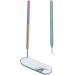 Premium Colorful Eyelash Extension Tweezers Set - Stainless Steel Knuckle Handle Glass Mirror & Storage Box | Easy Operation & Light Design - Buy Online on GoSupps.com